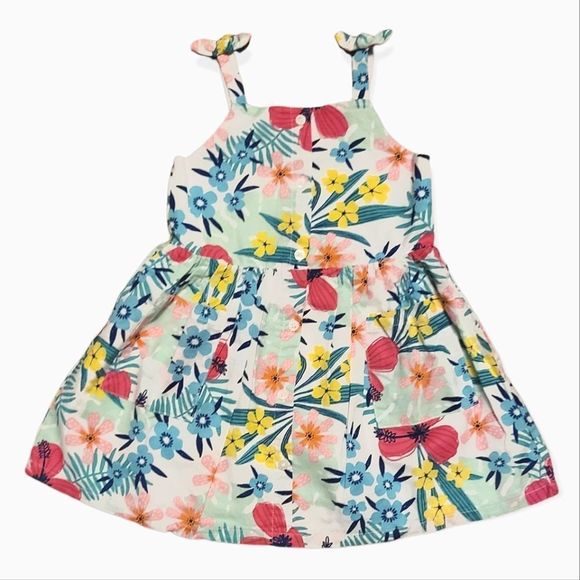 Cat & Jack Dresses Nwttoddler Cat Jack Tank Top Tropical Print